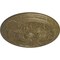 Ekena Millwork Vienna Ceiling Medallion (Fits Canopies up to 3 1/4"), 16 7/8"OD x 5/8"P, Mississippi Mud Crackle CM17VIMMC - alternate 4
